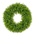 Un-Real 60cm Artificial Outdoor Eucalyptus Wreath