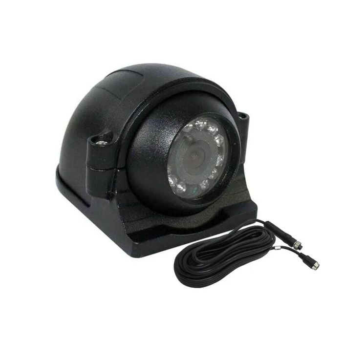 Elinz Heavy Duty Car Side View CCD Reverse Camera 4 PIN 5M Cable Waterproof Bus Truck Caravan