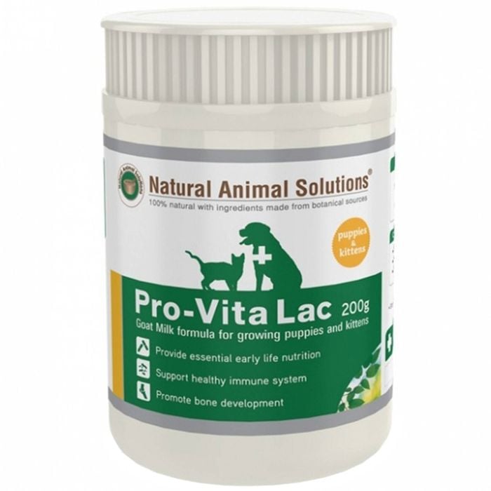 Natural Animal Solutions Pro Vita Lac Pet Goats Milk Formula 200g