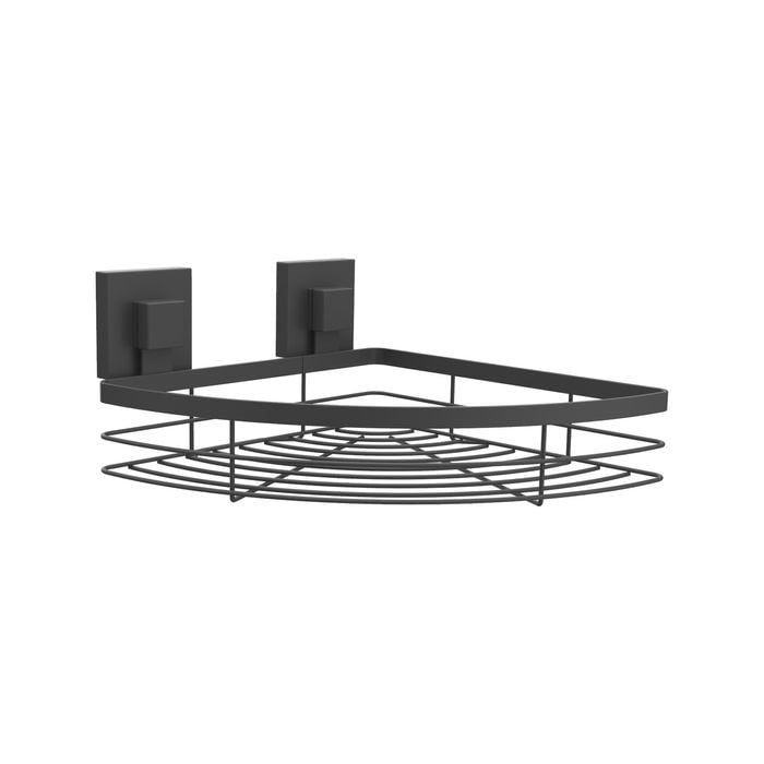 Fusion-loc 26kg Black Matte Corner Shower Caddy