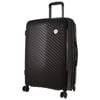 Pierre Cardin Inspired  Checked Luggage  Travel Carry On Suitcase 65cm 82.5L Black
