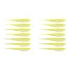 2x 7PK 3.75In Rapala Crush City The Jerk Plastic Minnow Lures - Neon Pearl