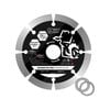 Full Boar 115mm Segmented Rim Diamond Blade
