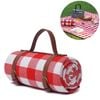 Catzon Foldable Picnic Mat for Beach & Camping-Red(M)