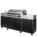 Jumbuck Horizon Plus 6 Burner Gas Trolley BBQ Kitchen