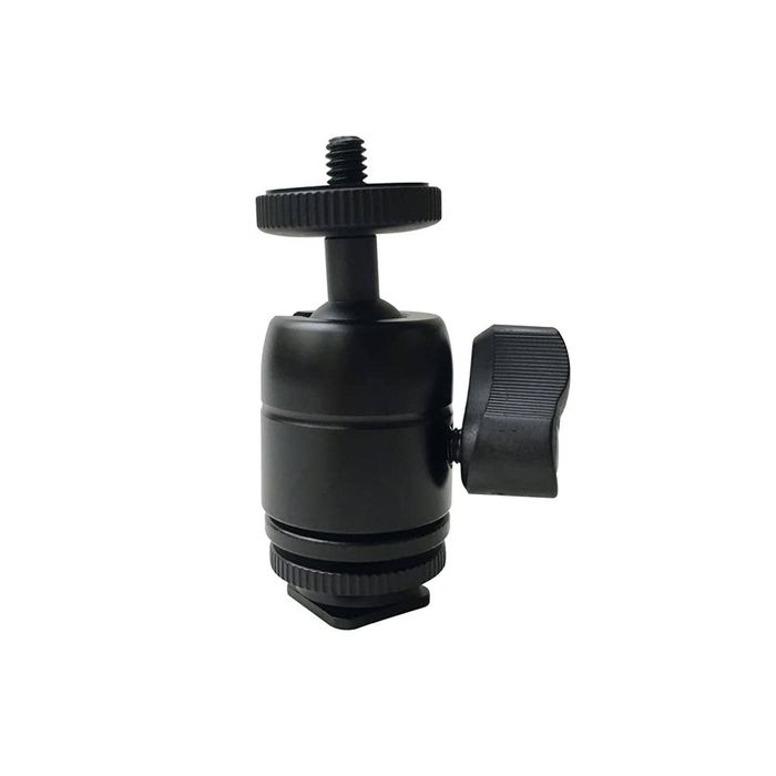 Litra Ball and Socket Head with Tripod Mount and Cold Shoe Mount