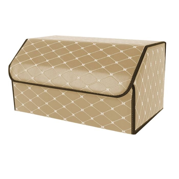 SOGA Large Beige Car Boot Organizer