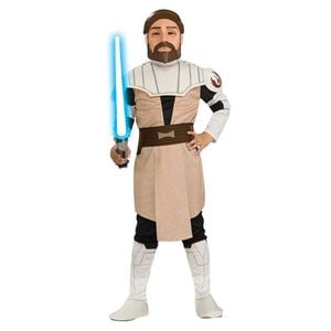 Obi Wan Kenobi Child Halloween Costume with Tunic, Armour, Mask and Belt, Small
