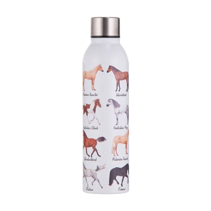 Ashdene Best In Breed Stainless Steel Insulated Drink Bottle Horse