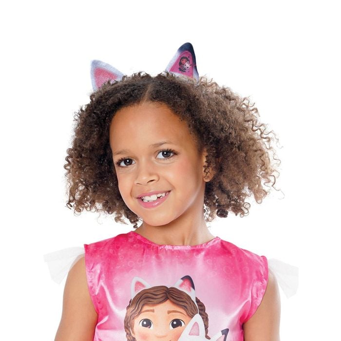 Gabby's Dollhouse Girl Lenticular Ears Cat Headpiece Headband Costume Accessory