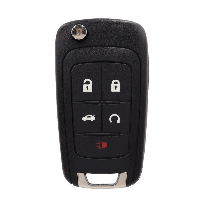 TKW 5 button Remote Flip Key Housing to suit Holden Commodore VF - HU100 Blade