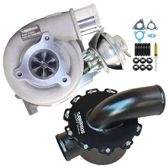 Upgrade Billet Turbo Charger With Air Box For Nissan Patrol Zd30 3.0l