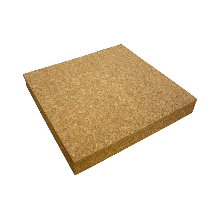 305 x 305 x 6mm Natural Cork Tile  - 6 Pack