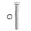 Pinnacle M10 x 120mm Stainless Steel Hex Head Bolt And Nut - 2 Pack