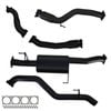 Ignite Exhausts Turbo Back For Isuzu Rc D-max 3l 3" Cat & Muffler 409 Stainless Steel