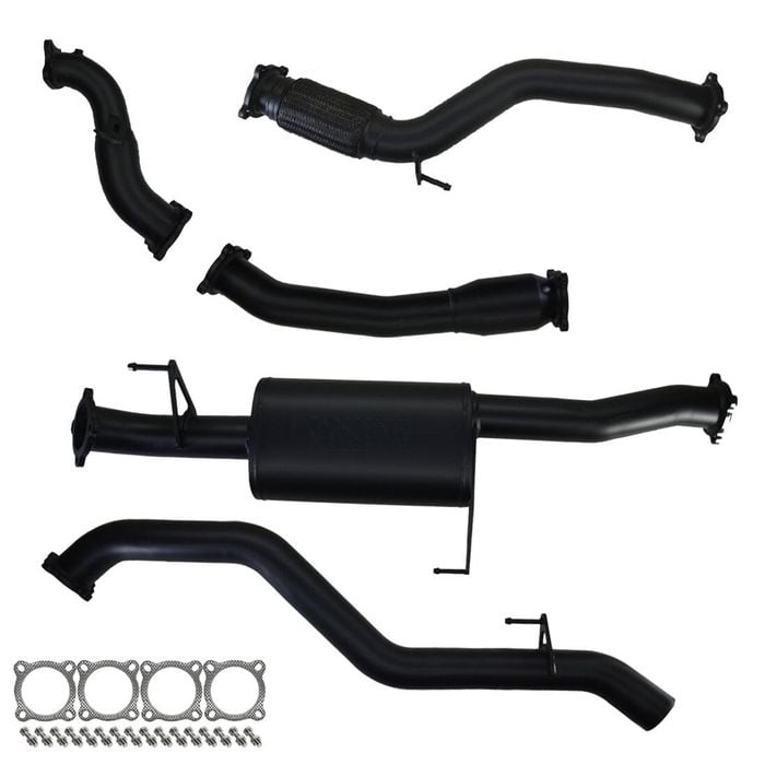 Ignite Exhausts Turbo Back For Isuzu Rc D-max 3l 3" Cat & Muffler 409 Stainless Steel