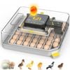 Advwin 48 Eggs Incubator with Egg Candler Automatic Egg Turning