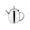 Olympia Teapot Richmond Stainless Steel Mirror Finish Flip Top Lid 500ml 18oz Commercial Beverage Service Tableware