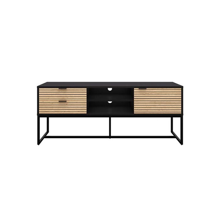 Odence Entertainment Unit - 150cm Oak/Black