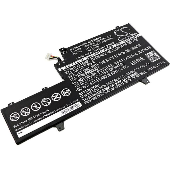 Cameron Sino Om03xl, Hstnn-ib70 Battery Replacement [cs-hpe360nb]
