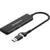 Simplecom Ch385 Superspeed Usb-a And Usb-c 4-port Combo Hub Usb 3.2 Gen 1 (2x Usb-a And 2x Usb-c Ports)