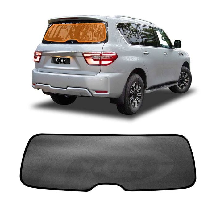 Rear Windscreen Sun Shade for Nissan Patrol 2012-Onwards Y62 Series Wind Screen Sun Blind