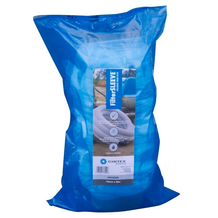 Cirtex 110mm x 30m Preloaded FilterSleeve