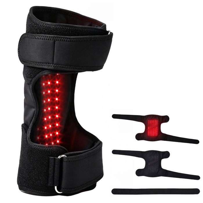 Advwin 3 in 1 Red Light Therapy for Knee, 5 Adjustable Temperature & 2 Pulse