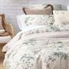 MM Linen 300TC Briar Whimsical Woodland Print Quilt Duvet Cover Set Super King
