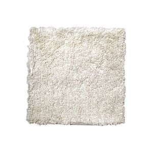 Loopini Cotton Cushion Cover White