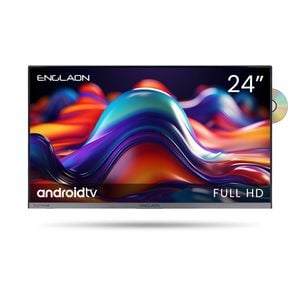 Englaon Frameless 24’’ Full HD SMART LED 12V TV With DVD Combo