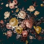 Graham & Brown 52cm x 10m Bouquet Blue Wallpaper