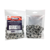 GRUNT 12mm Stainless Steel Webbing Grommets - 50 Pack