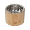 Baxter Bone Bamboo Elevated Pet Bowl Medium