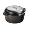 Lodge Logic Cast Iron Double Dutch Oven 4.7l