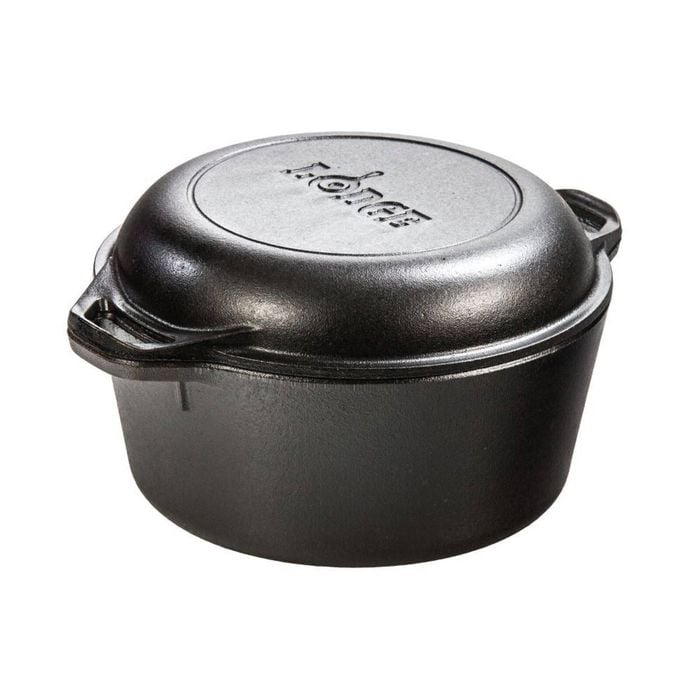 Lodge Logic Cast Iron Double Dutch Oven 4.7l