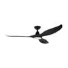 Eglo Noosa 60" Dc Fan 18w Led Tri-col Black