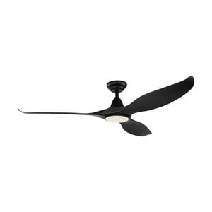 Eglo Noosa 60" Dc Fan 18w Led Tri-col Black