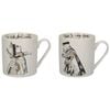 Mikasa X V&a Alice Wonderland Set Of 2 His & Hers Mugs 350ml
