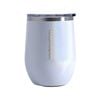 Stemless Vacuum Insulated Wine Tumbler 355ml (12oz) Unicorn Sparkles (Glitter)