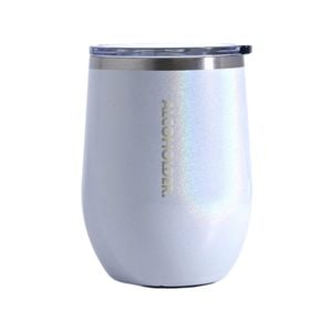 Stemless Vacuum Insulated Wine Tumbler 355ml (12oz) Unicorn Sparkles (Glitter)