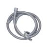 BOSTON 2.5m Corrugated Washing Machine And Dishwasher Outlet Drain Hose