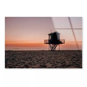 Colorful Sunset on Sea  Print 100% Australian Made 120 x 90cm  (Acrylic)