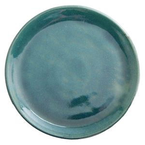 Northcote Pottery 25cm Forest Green Round Jardin Saucer