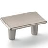 Hafele 52 x 23mm Nickel Brushed Cabinet Handle