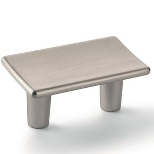 Hafele 52 x 23mm Nickel Brushed Cabinet Handle