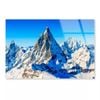 Snow With Mountain View  Print 100% Australian Made 150 x 100cm  (Acrylic)