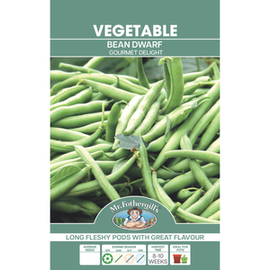 Mr Fothergill's Seed Dwarf Bean Gourmet Delight