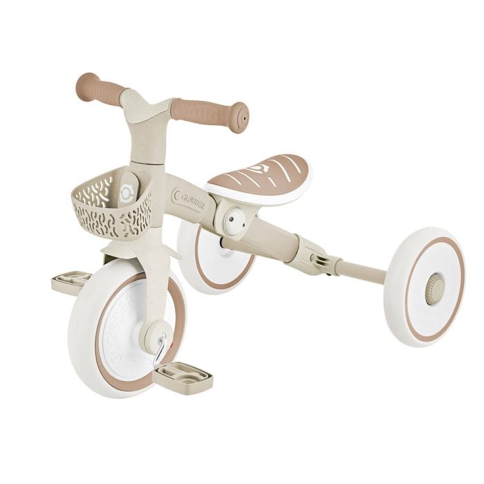 Globber Learning Trike 2in1 Plus Ecologic    - Coconut - Coconut