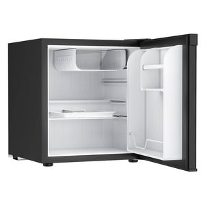 YOPOWER 48L Black Bar Fridge Mini Refrigerator Adjustable Thermostat